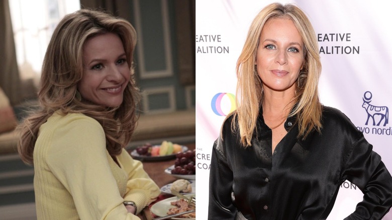 (Izquierda) Jessalyn Gilsig como Terri Schuester en 