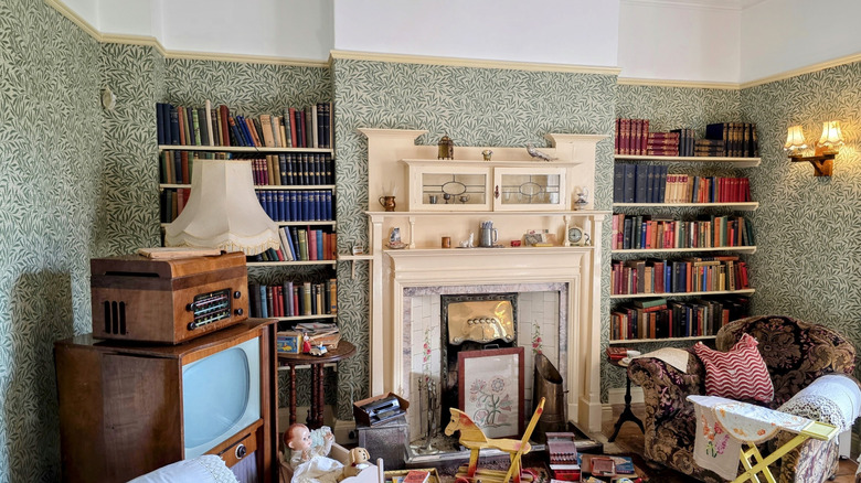 Sala de exposiciones dentro de El mundo de James Herriot en Thirsk, Inglaterra