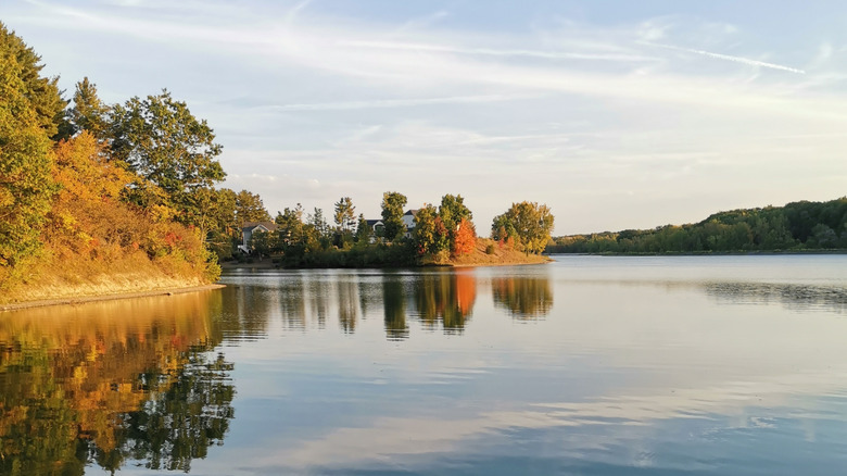 Lago Medina en Ohio